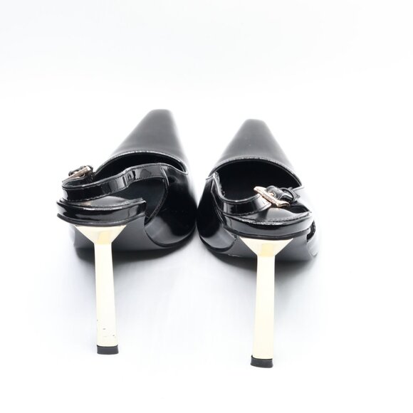 YIYA Slingback Heels Pumps Shoes for Women with Buckle Strap Slip  Size 7 - Picture 2 of 6